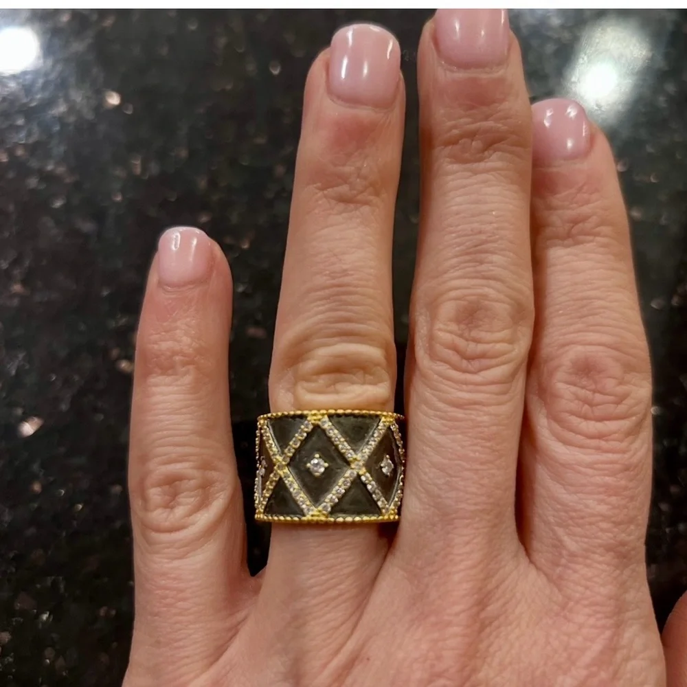 Freida Rothman ring new size 7 - Picture 4 of 4